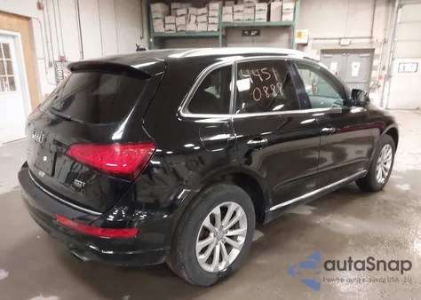 2015 Audi Q5 2.0T Premium from USA, damaged, VIN WA1CFAFP1FA042728